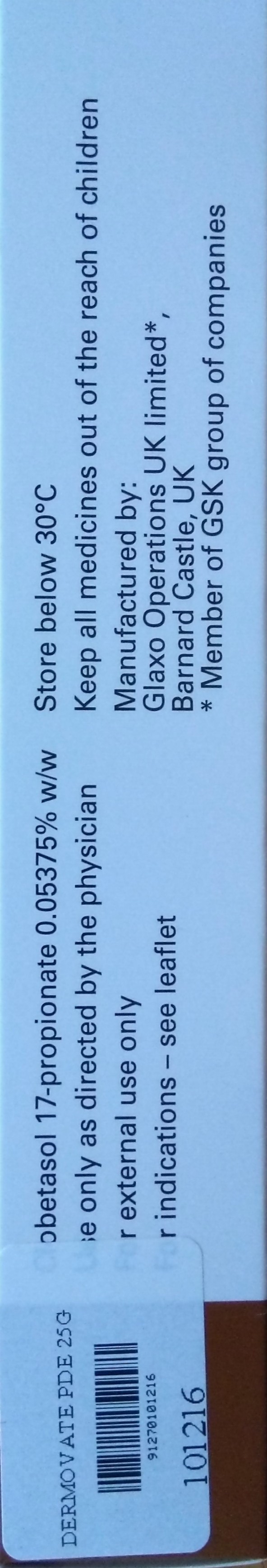 Dermovate Ointment²